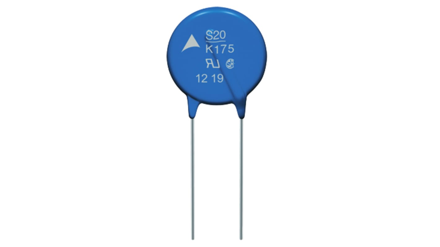 B72214S2321K101 EPCOS, Advanced Metal Oxide Varistor 370pF 50A