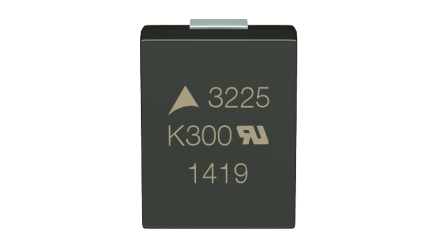 EPCOS Varistor, 110pF, 180V, 115V, Keramik / 300A, 400A max., 1210 (3225M) Gehäuse, 8 x 6.3 x 3.2mm, L. 8mm