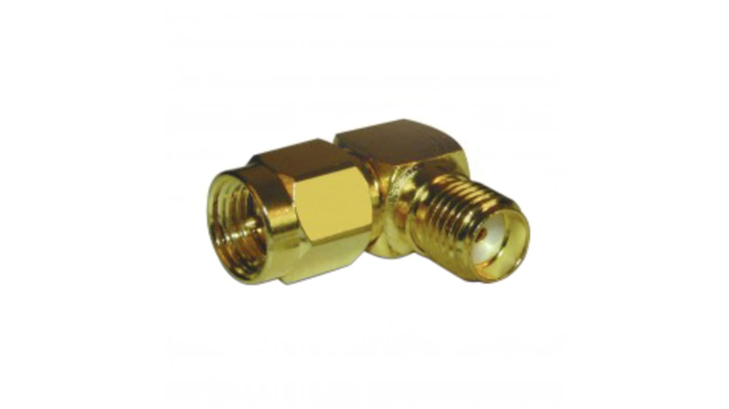 Amphenol RF Female, Male Cable Mount SMA Connector, 50Ω, Solder Termination, Straight Body