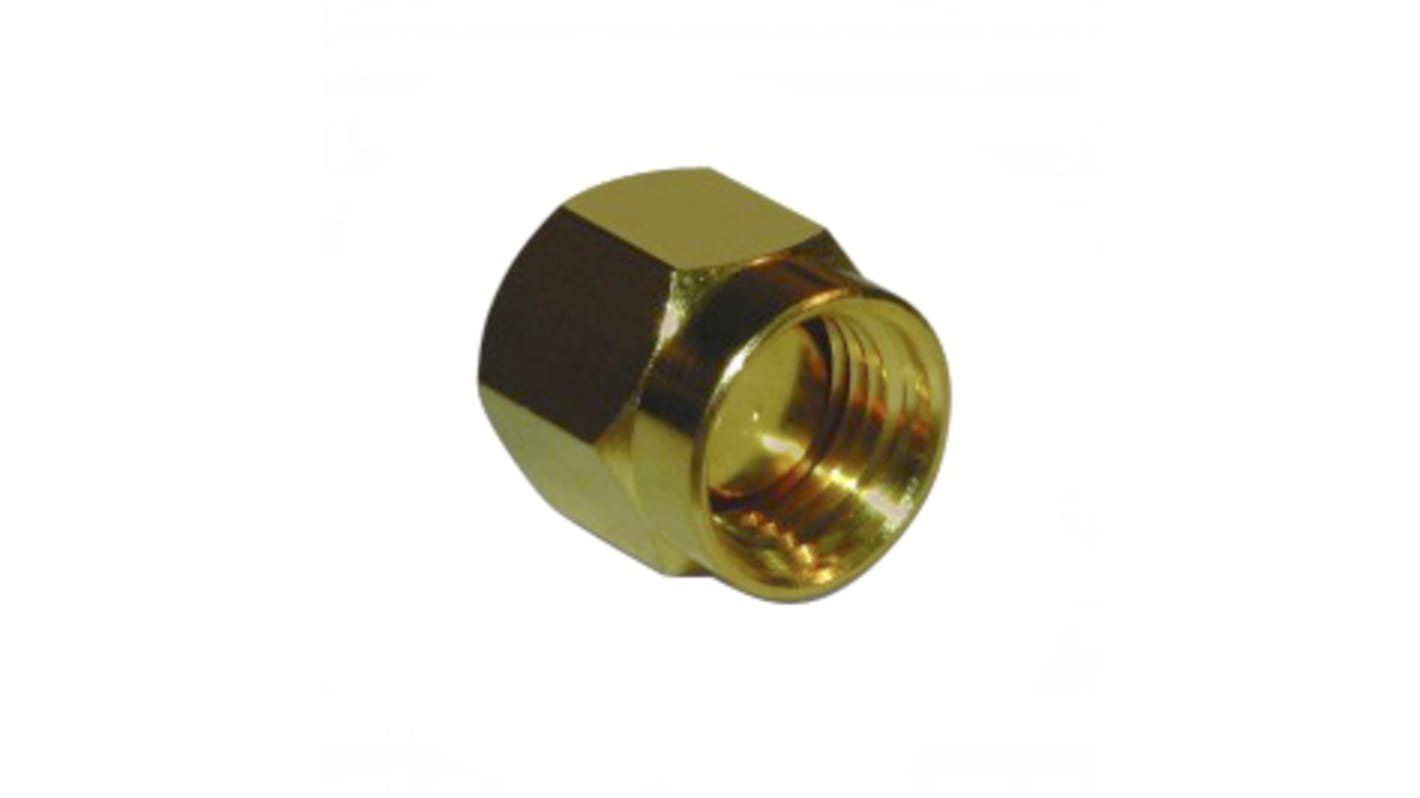 Tapa antipolvo para conector RF Hembra Amphenol RF, de Latón, para conector SMA