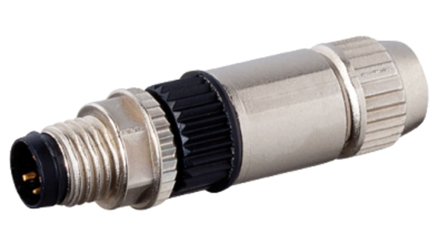 Murrelektronik Circular Connector, 4 Contacts, Cable Mount, M8 Connector, Plug, Female, IP67, 7000 Series