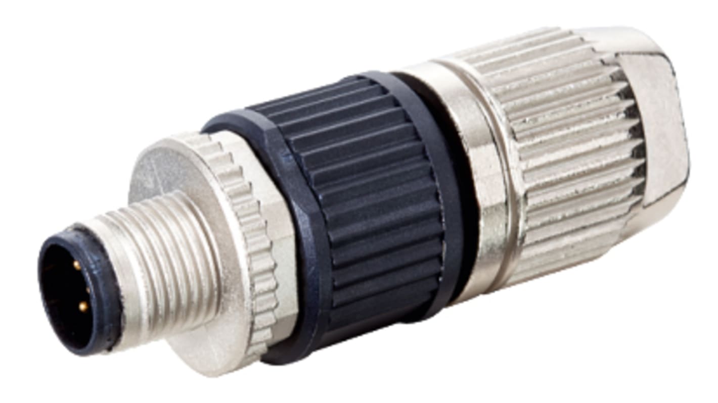 Murrelektronik Circular Connector, 5 Contacts, Cable Mount, M12 Connector, Plug, Female, IP67, 7000 Series