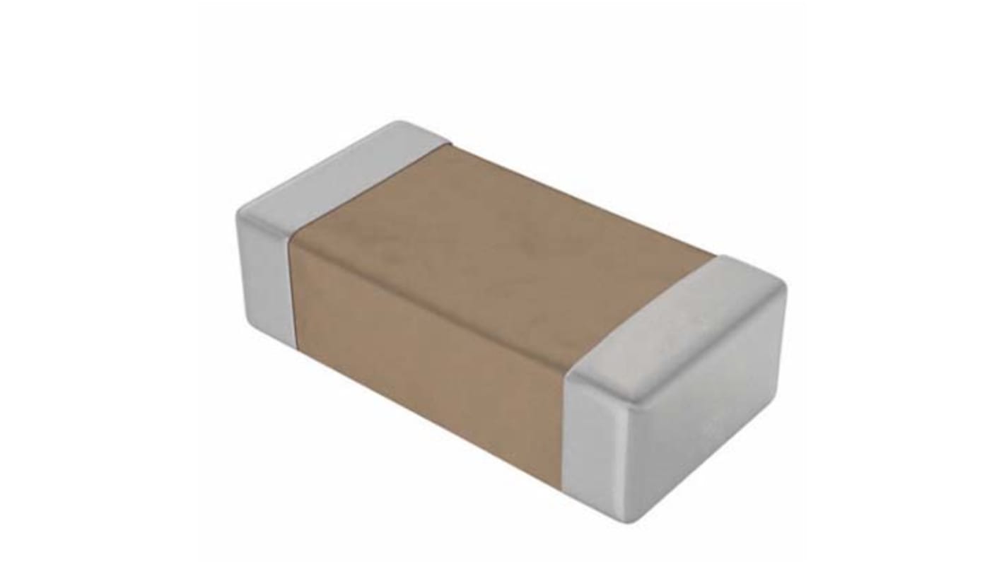 KYOCERA AVX 1μF Multilayer Ceramic Capacitor MLCC, 50V dc V, -20 → +80% , SMD