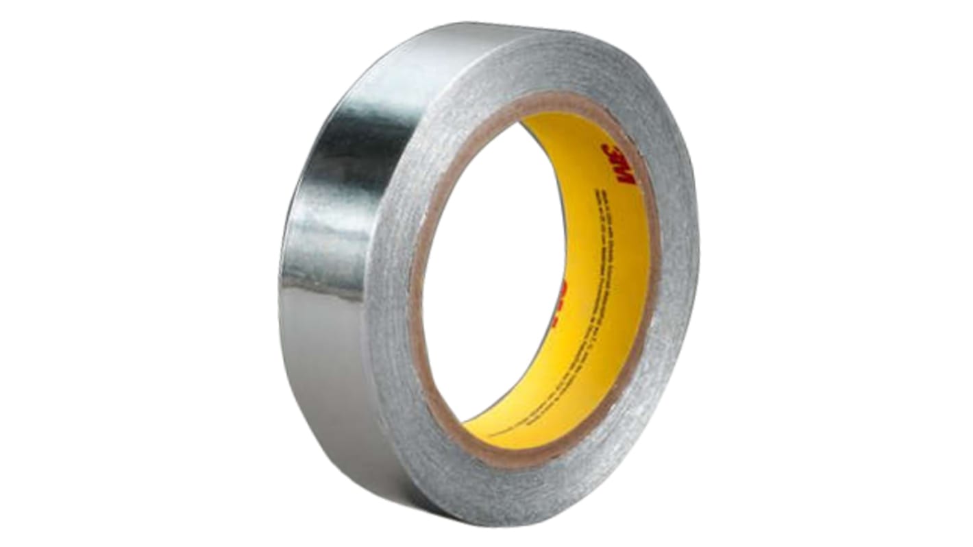 3M 431 Metallband Aluminiumband leitend, Stärke 0.08mm, 75mm x 55m, -54°C bis +149°C, Haftung 4,5 N/cm