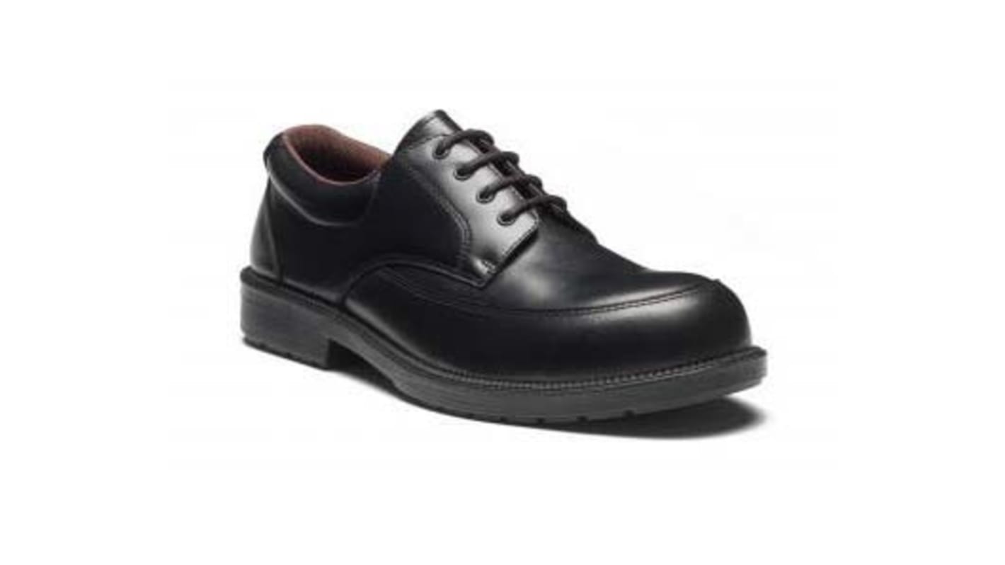 Dickies Executive Herren Sicherheitsschuhe Schwarz, mit Zehen-Schutzkappe / UK 7, EN20345 S1P