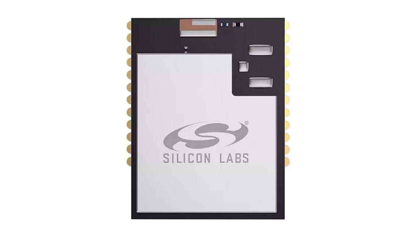 Silicon Labs ZigBee modul +10dBm I2C, SPI, UART, USART, 1.8 → 3.8V, 12.9 x 17.8 x 2.3mm