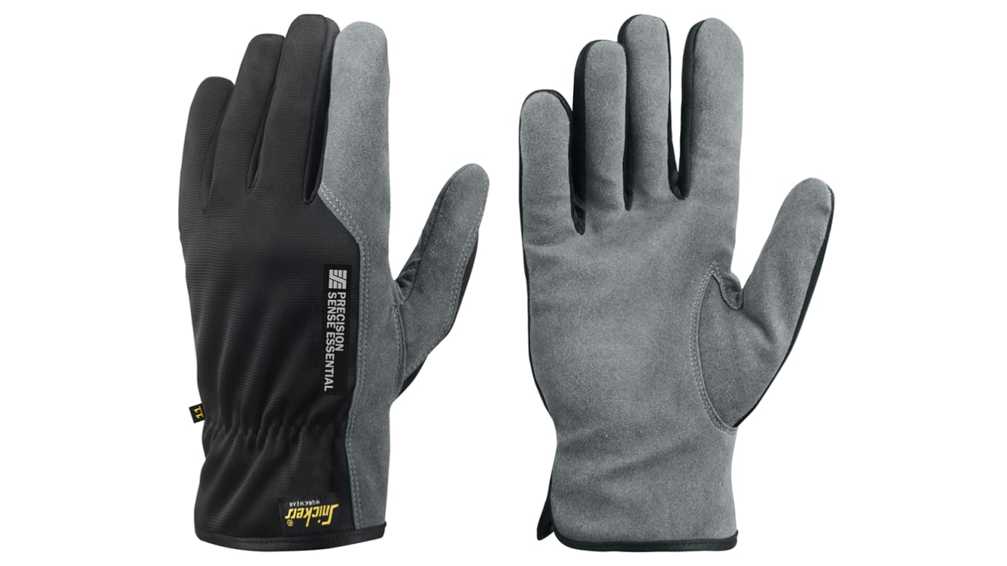 Snickers Precision Sense Essential Grey General Purpose Work Gloves, Size 11, XL