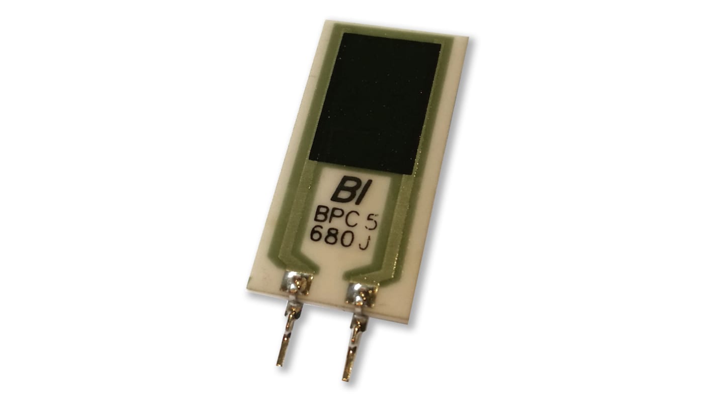 Resistencia TT Electronics/BI, de 68Ω ±5%, 5W, Serie BPC5