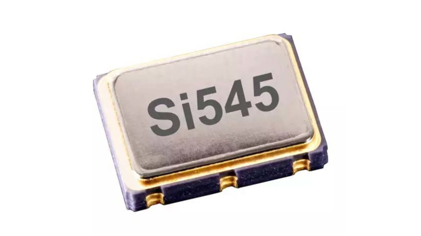 Skyworks Solutions Inc Oszcillátor 100MHz, LVDS, 6-tüskés, SMD, 5 x 3.2 x 1.28mm Óra cikkszám: 545BAA100M000BAG