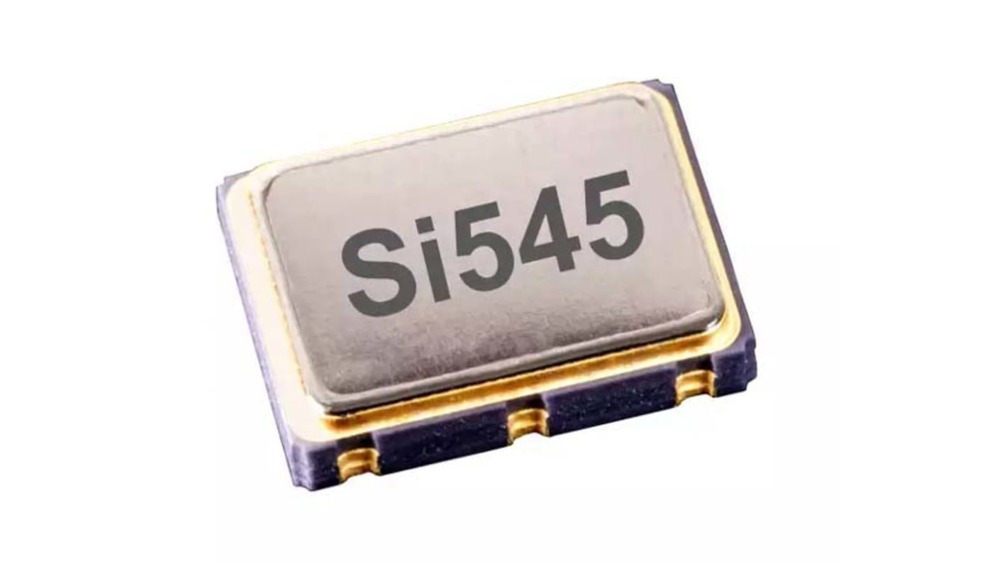 Skyworks Solutions Inc, 622.08MHz Clock Oscillator, ±20ppm LVDS, 6-Pin SMD 545BAA622M080BAG