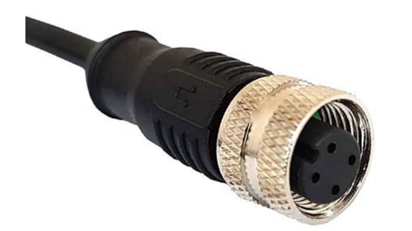 Cable de conexión Bulgin, cod.: B, long. 1m, 60 V, 4 A, IP67