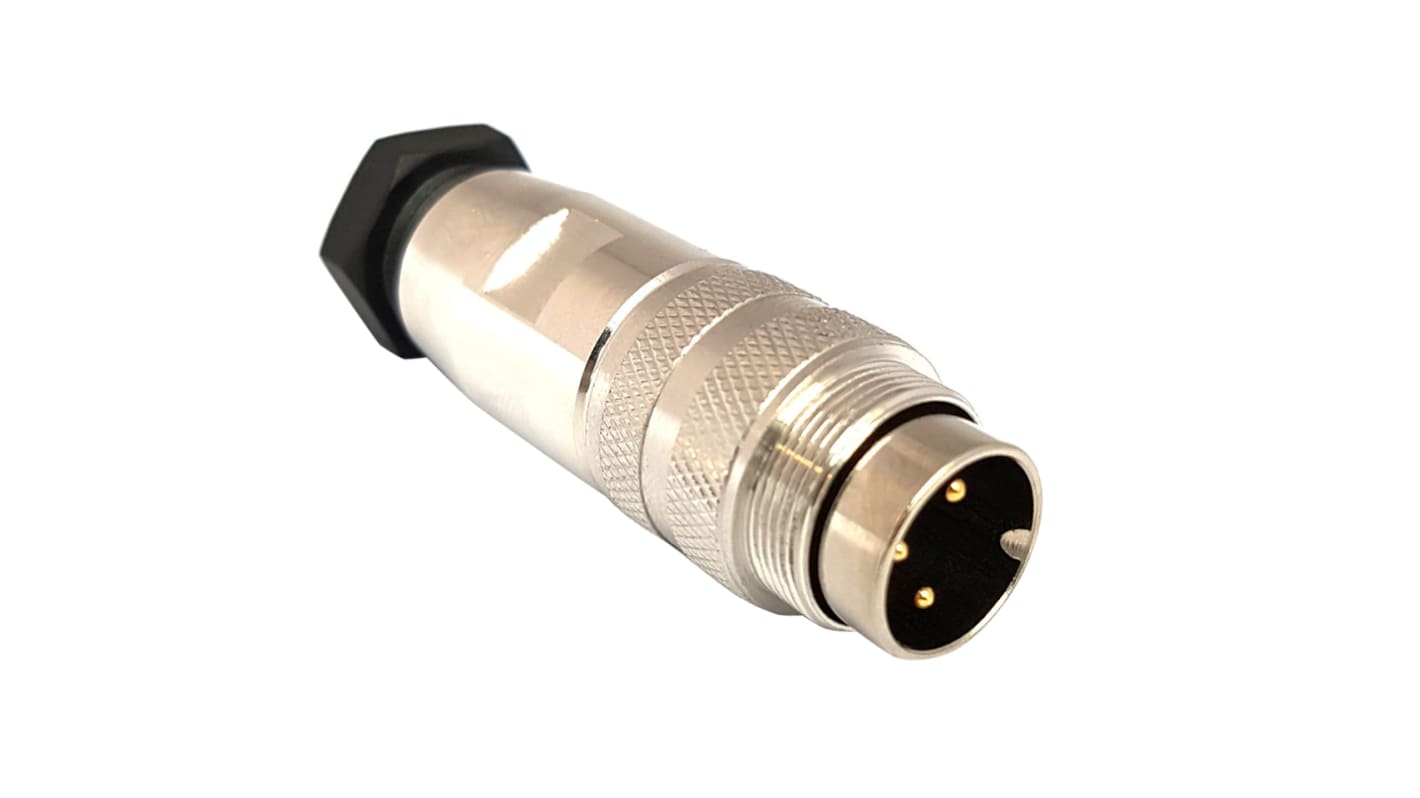 Bulgin Circular Connector, 5 Contacts, Panel Mount, M16 Connector, Plug, Male, IP67, Buccaneer Series