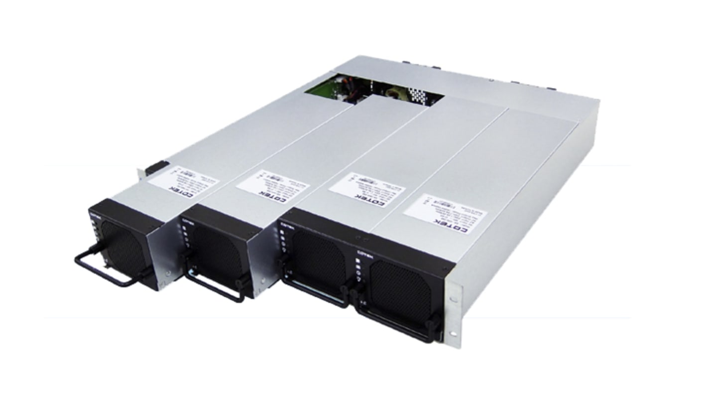 COTEK 1600 VA, 1600 W Fixed Installation DC-AC Power Inverter, 150 → 265 V ac, 36 → 68 V dc Input, 200