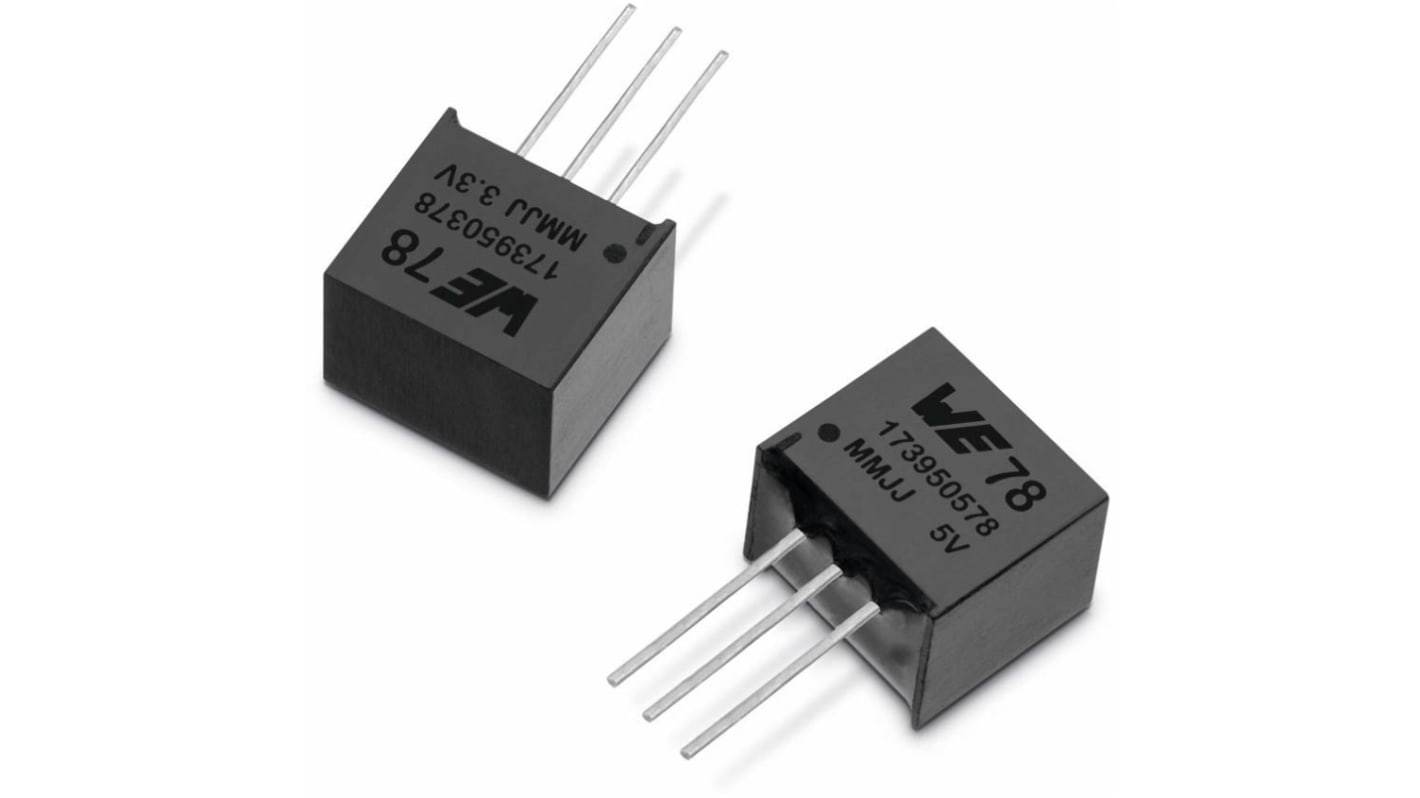 Wurth Elektronik 電圧レギュレータ リニア電圧 3.3 V, 3-Pin, 173010378