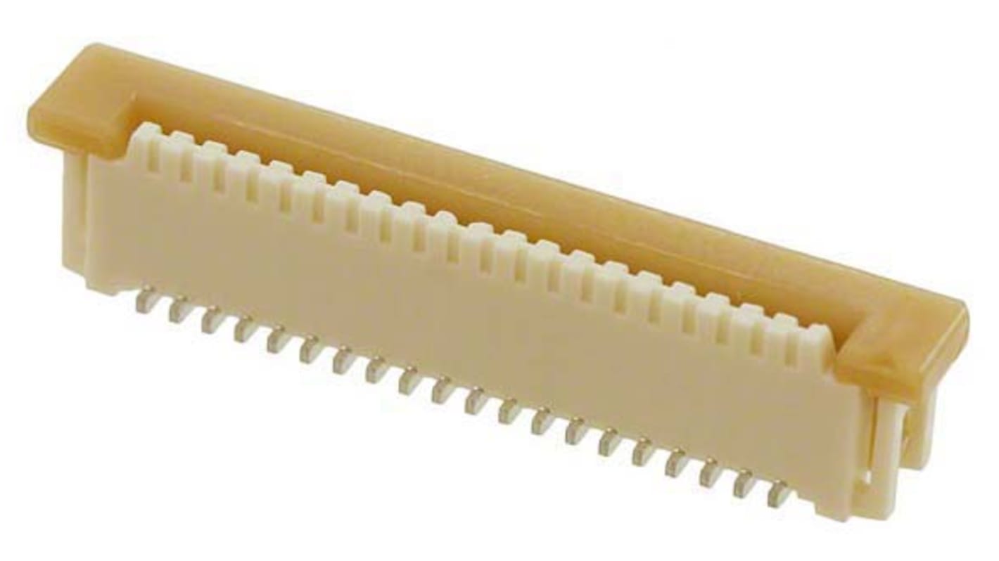 Molex Easy-On, SMD FPC-Steckverbinder, Buchse, 20-polig / 1-reihig, Raster 1mm