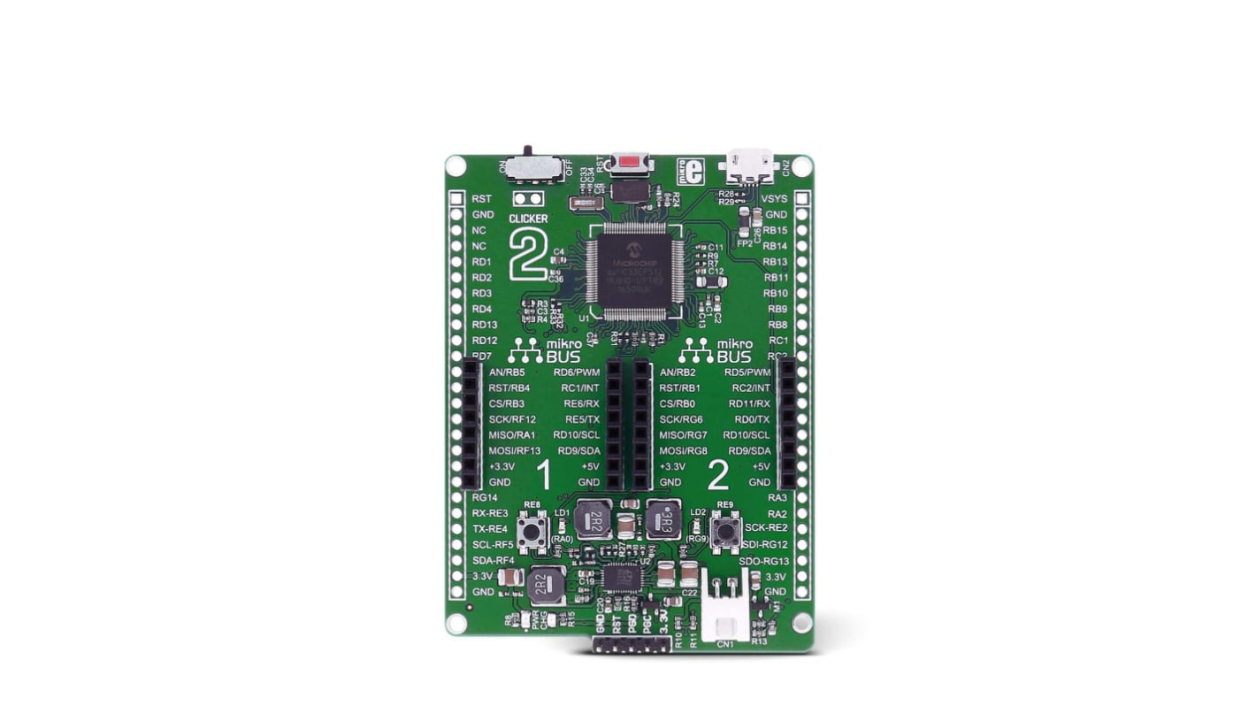 MikroElektronika Clicker 2 for dsPIC33 MCU Development Kit PIC33