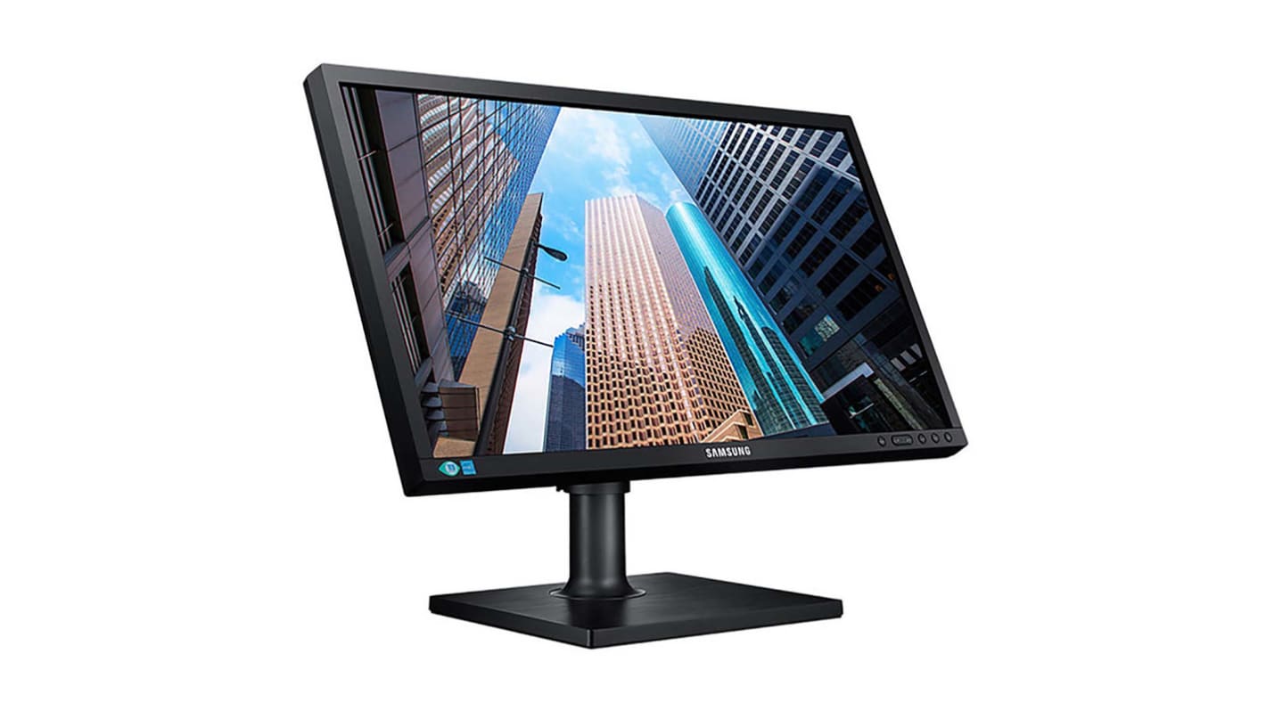 Samsung Monitor S24E450BL, 23Zoll, Auflösung max.1920 x 1080 LED, 170/160° Betrachtungswinkel, DVI-D, VGA, Schwarz