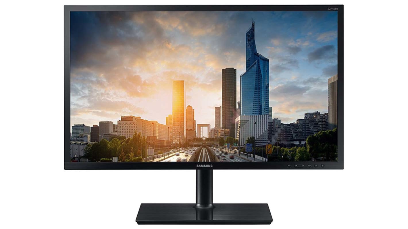 Samsung Monitor S24H650FDU, 23Zoll, Auflösung max.1920 x 1080 LED, 178/178 Betrachtungswinkel, DisplayPort, HDMI, VGA