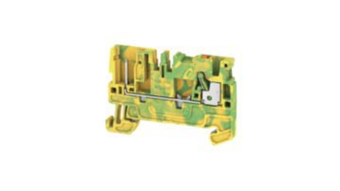 Weidmuller A Series Beige Terminal Block, 2.5mm², 1-Level, Push In Termination