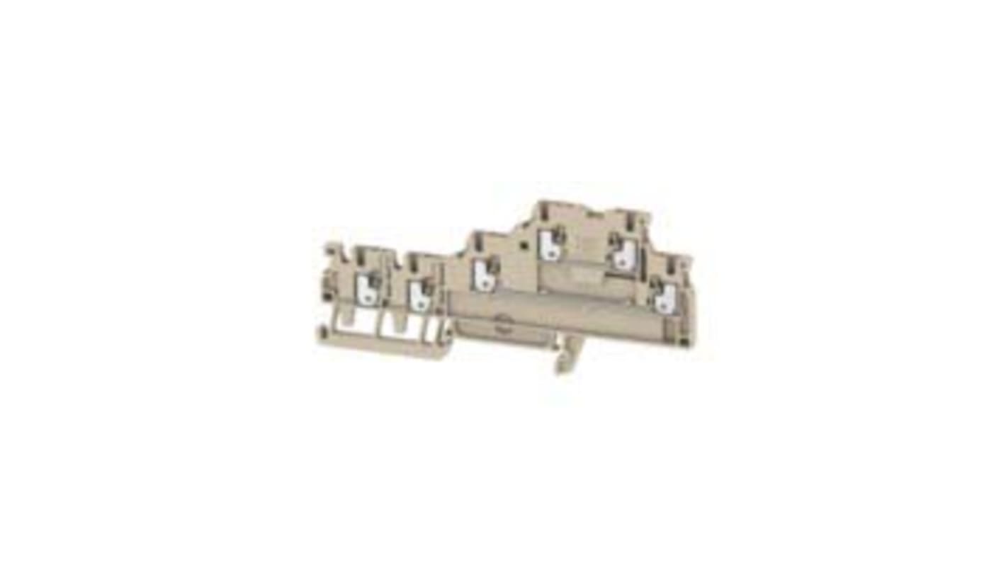 1992220000 Weidmuller Beige Terminal Block, 2 level, 1.5mm², 250 V RS