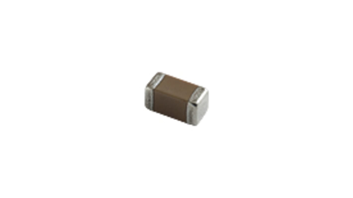 Murata 4.7μF Multilayer Ceramic Capacitor MLCC, 25V dc V, ±10% , SMD