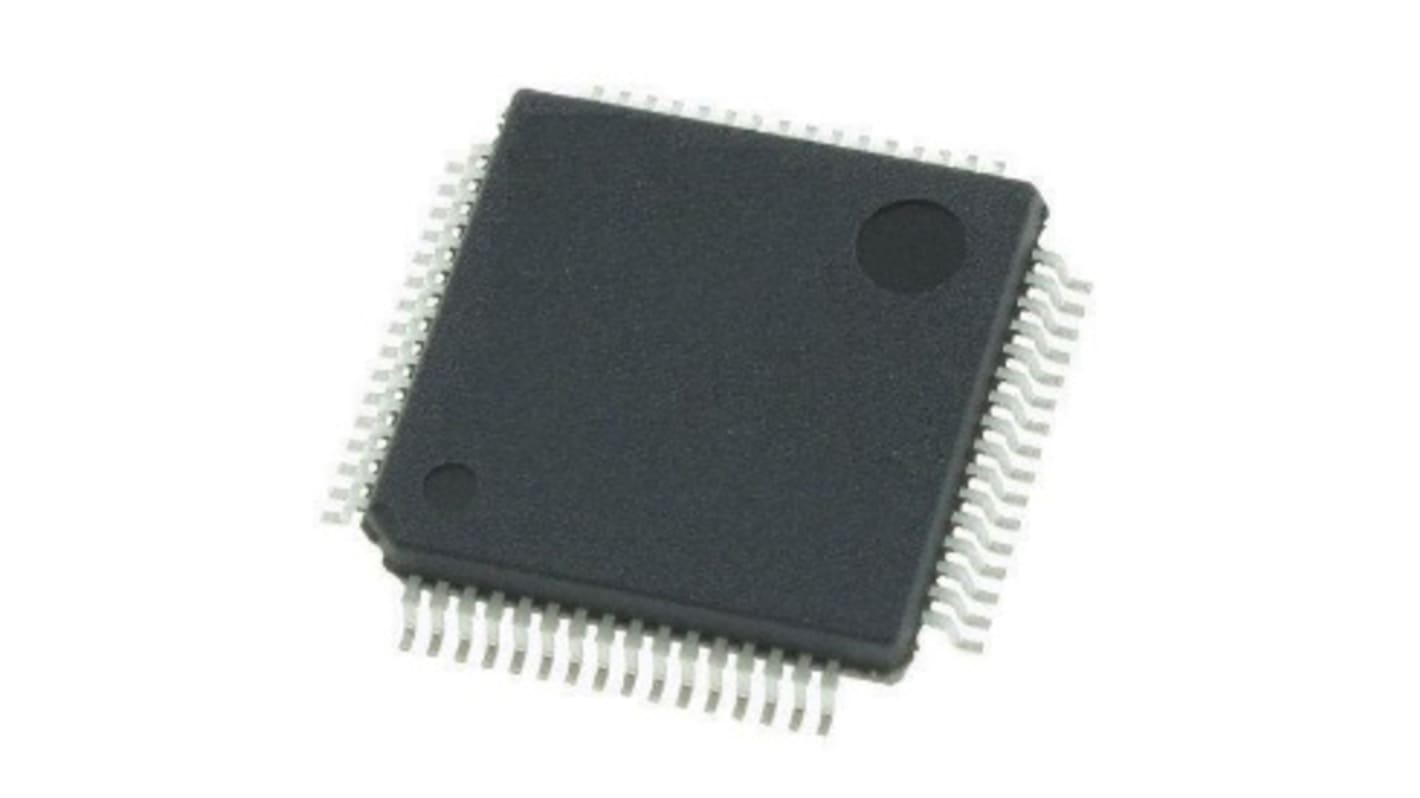 Microchip Mikrocontroller AEC-Q100 ATSAMD51 ARM Cortex M4 32bit SMD 1 MB TQFP 64-Pin 120MHz 256 KB RAM USB
