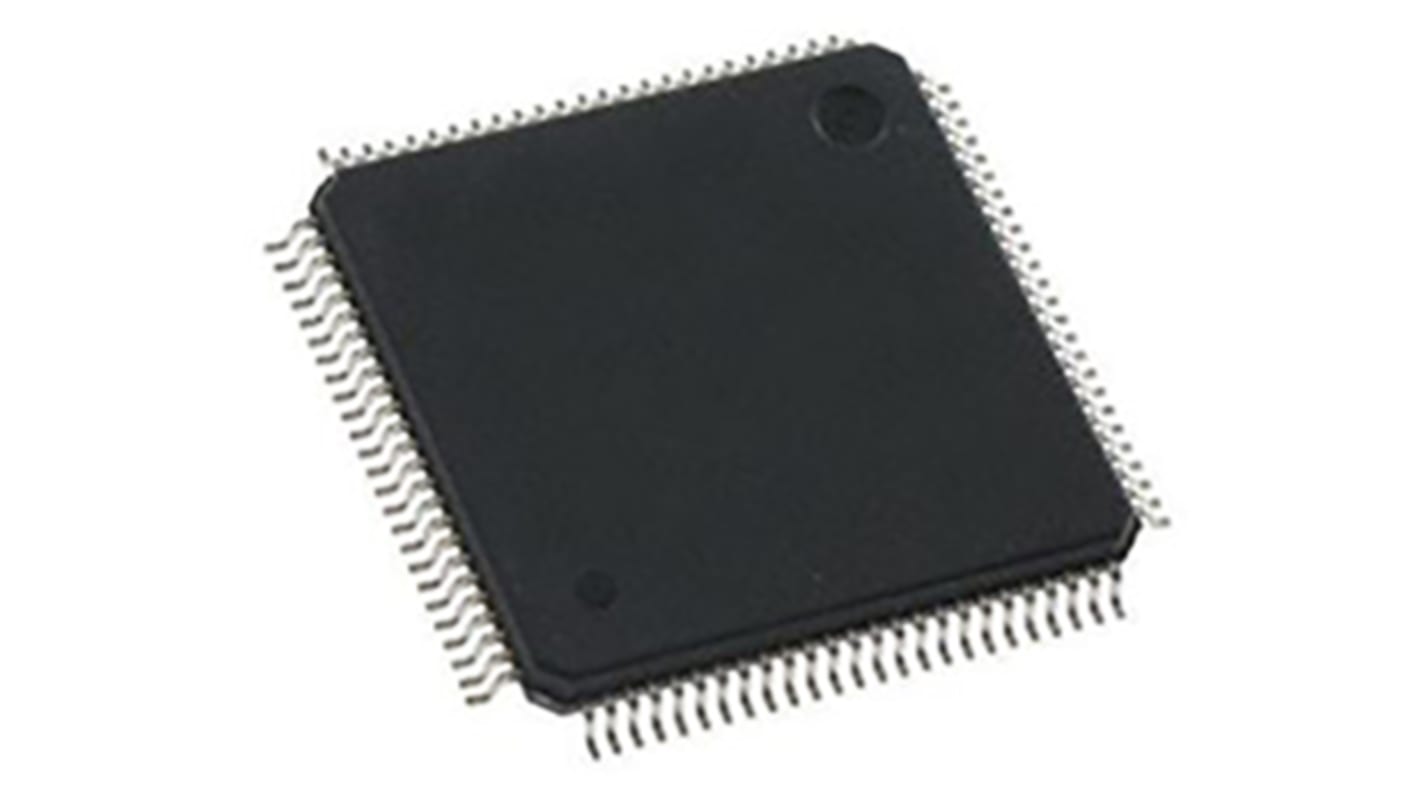 Microcontrollore Microchip, ARM Cortex M4, TQFP, ATSAMD51, 100 Pin, Montaggio superficiale, 32bit, 120MHz