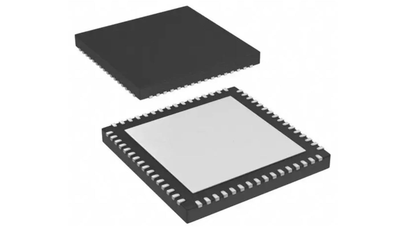 Microcontrolador Microchip ATSAME53J20A-AU, núcleo ARM Cortex M4 de 32bit, RAM 256 kB, 120MHZ, TQFP de 64 pines