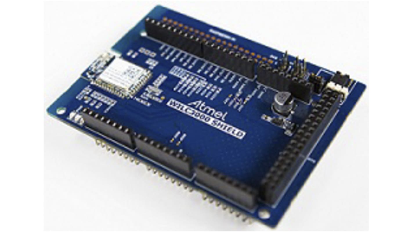 Microchip WILC3000 Bluetooth, Wi-Fi Development Kit for ATWILC3000-MR110CA Module 20MHz ATWILC3000-SHLD