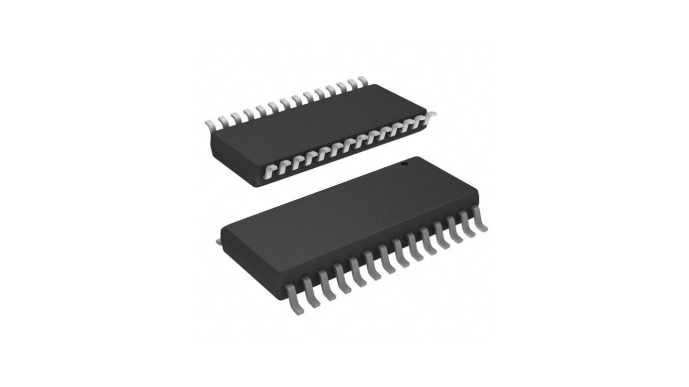 Microcontrolador Microchip PIC16F19156-I/SO, núcleo PIC de 8bit, RAM 2,048 kB, 32MHZ, SOIC de 28 pines