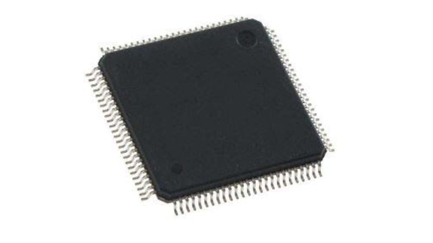 Microchip PIC32MK1024GPE100-I/PT, 32bit microAptiv MCU Microcontroller, PIC32MKGP, 120MHz, 1.024 MB Flash, 100-Pin TQFP