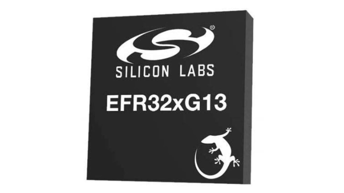 Silicon Labs EFR32BG13P532F512GM48-B, RF Transceiver 2.4GHz 48-Pin QFN48