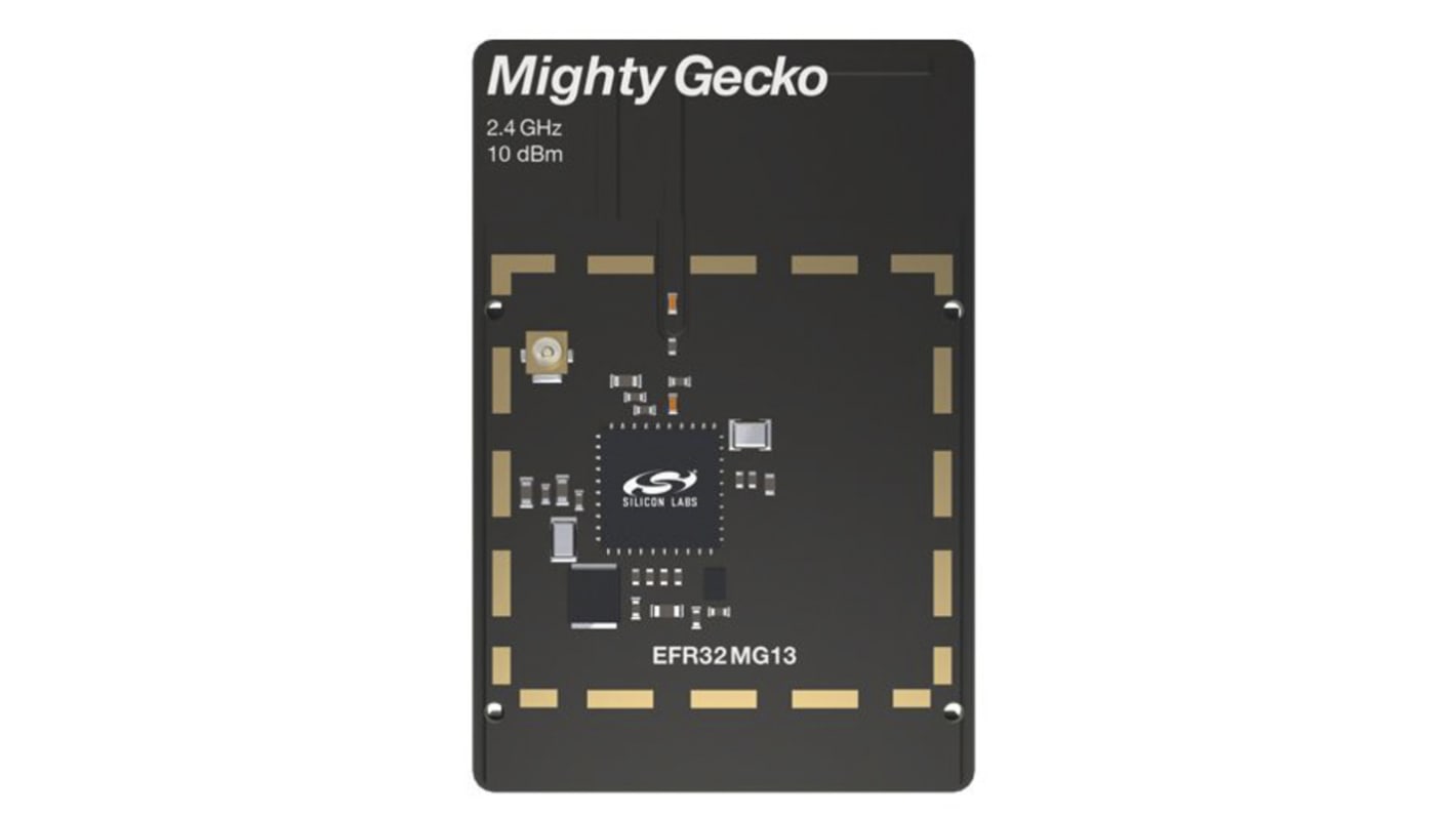 Silicon Labs Mighty Gecko 2.4GHz Trådløst udstyr Radiokort for EFR32MG13 for RF-interface med tilhørende netværk