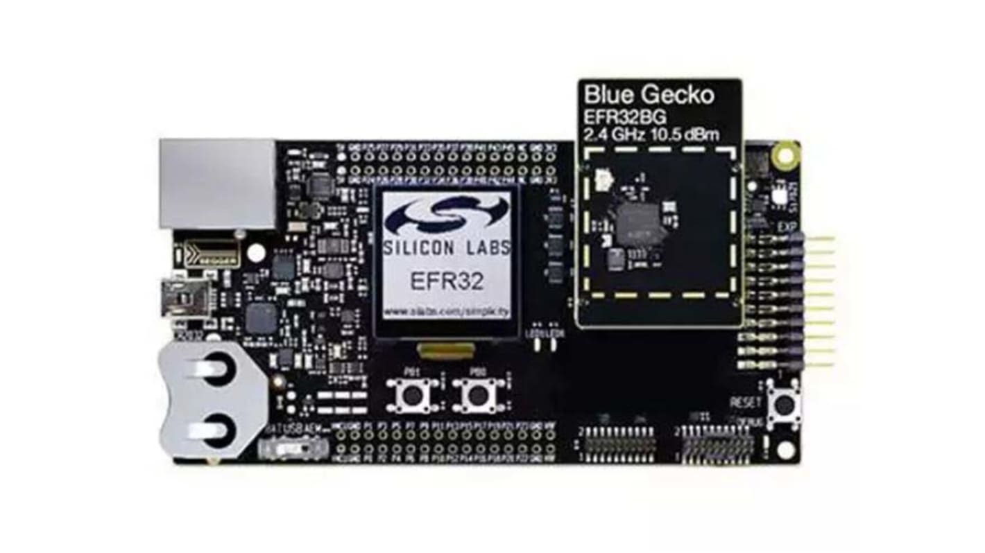 Silicon Labs Blue Gecko Wireless SoC EFR32 Bluetooth Starter Kit for Bluetooth 5, Bluetooth Beacon, Bluetooth Mesh