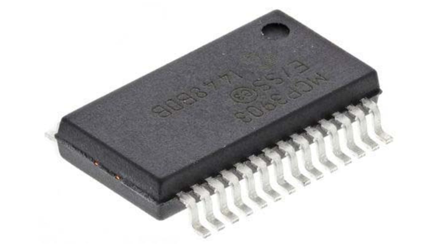 Microchip PIC16LF19156-I/SS, 8bit 8 bit CPU Microcontroller, PIC16LF191, 32MHz, 28 kB Flash, 28-Pin SSOP