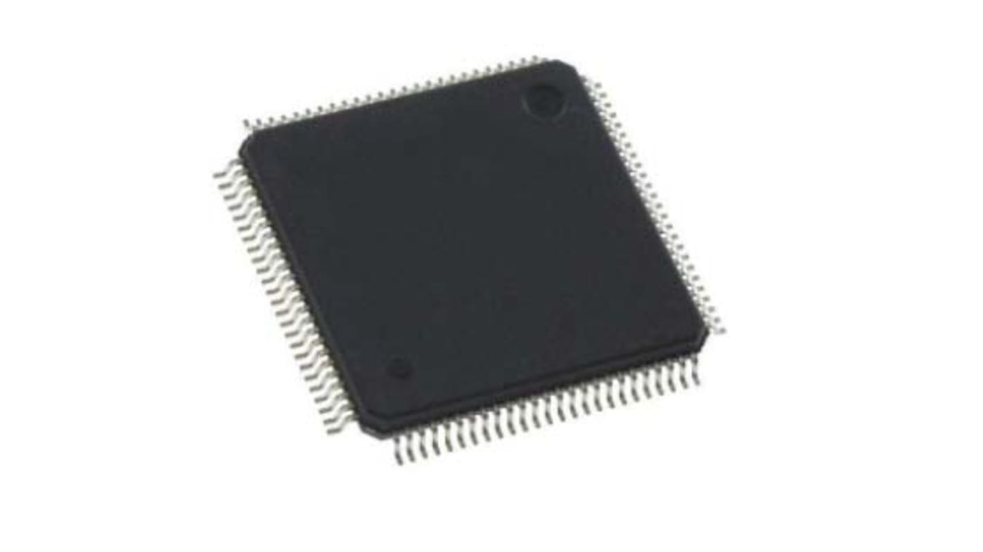 Microcontrolador Microchip ATSAME54N20A-AU, núcleo ARM Cortex M4 de 32bit, RAM 256 kB, 120MHZ, TQFP de 100 pines