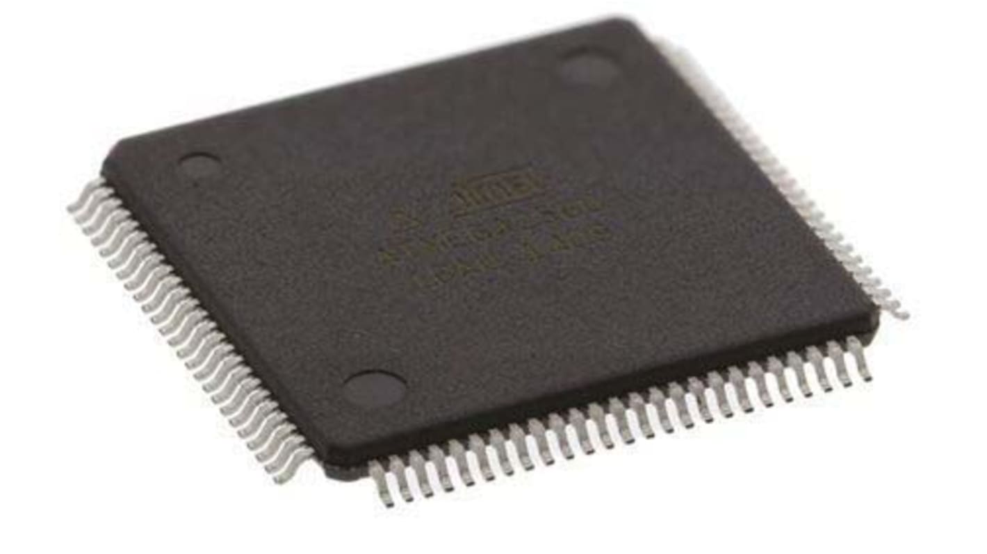 Microchip Mikrocontroller AEC-Q100 ATSAMD51 ARM Cortex M4 32bit SMD 1 MB TQFP 100-Pin 120MHz 256 KB RAM USB