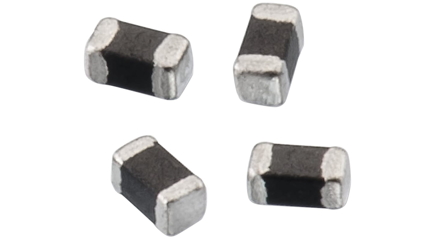 Wurth Elektronik Ferrite Bead (EMI Suppression), 1.6 x 0.8 x 0.8mm (0603), 1000Ω impedance at 100 MHz, 1100Ω impedance