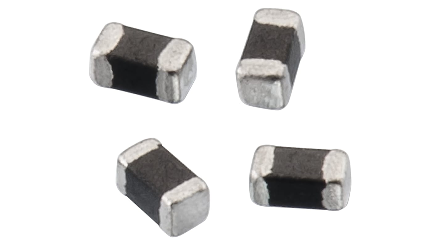 Wurth Elektronik Ferrite Bead (EMI Suppression), 1.6 x 0.8 x 0.8mm (0603), 600Ω impedance at 100 MHz, 800Ω impedance at