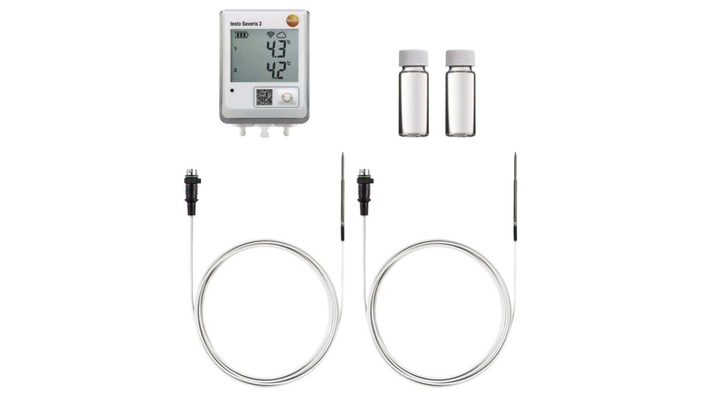 Rejestrator danych temperatury +150°C Wi-Fi typ czujnika NTC Testo