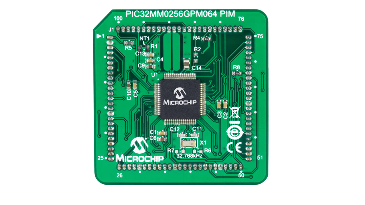 Microchip MCU Plug-in Module MIPS® MicroAptiv™ PIC32