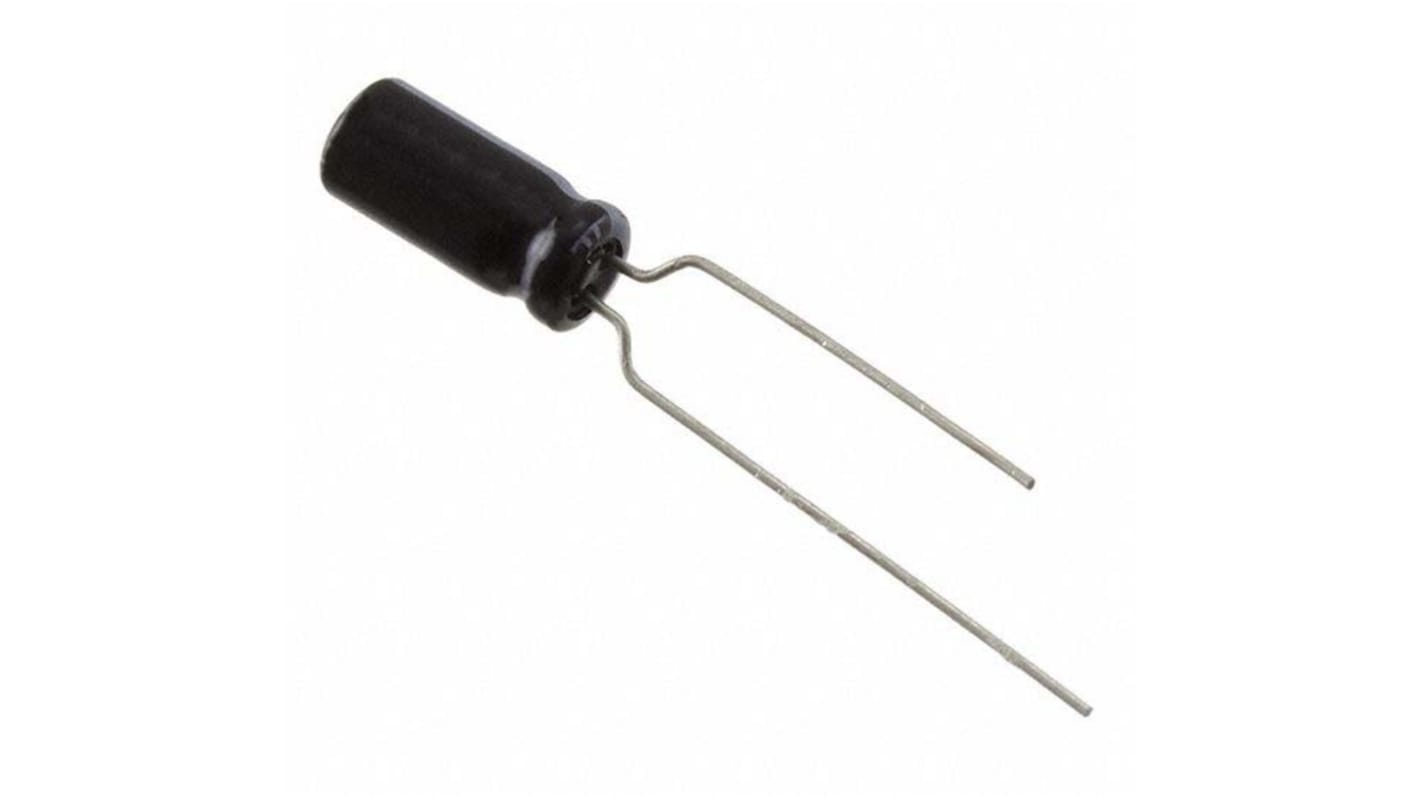 Panasonic 220μF Aluminium Electrolytic Capacitor 6.3V dc, Radial, Through Hole - EEUFS0J221