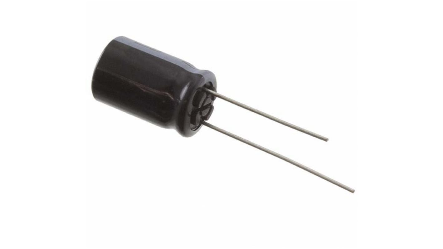 Panasonic 2200μF Aluminium Electrolytic Capacitor 6.3V dc, Radial, Through Hole - EEUFS0J222