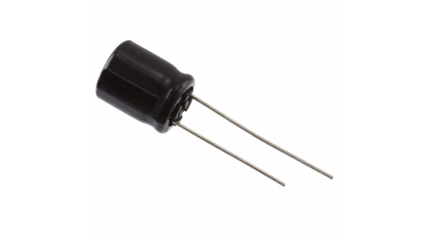 Panasonic 1000μF Aluminium Electrolytic Capacitor 10V dc, Radial, Through Hole - EEUFS1A102