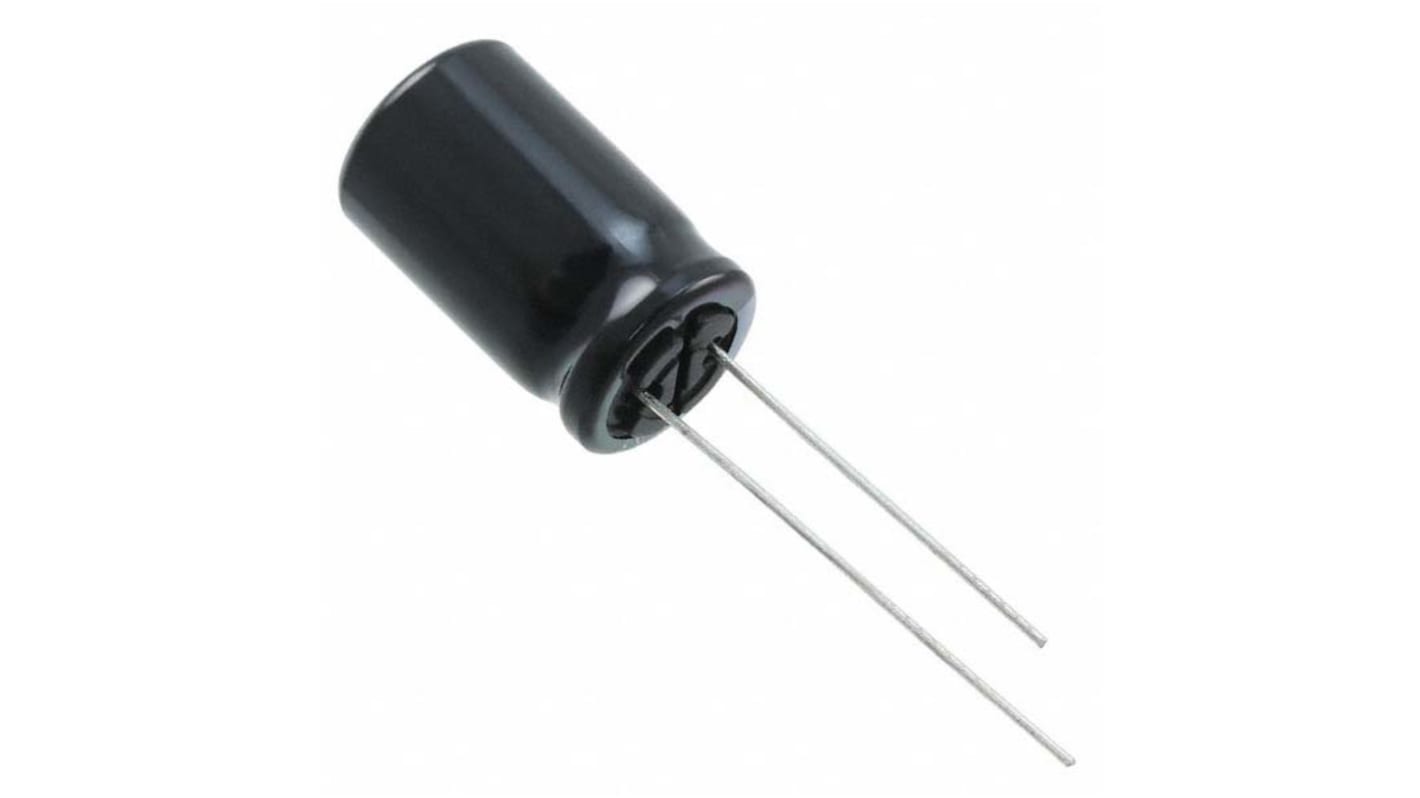 Panasonic FS, THT Aluminium-Elektrolyt Kondensator 3600μF ±20% / 10V dc, Ø 12.5mm x 20mm, bis 105°C