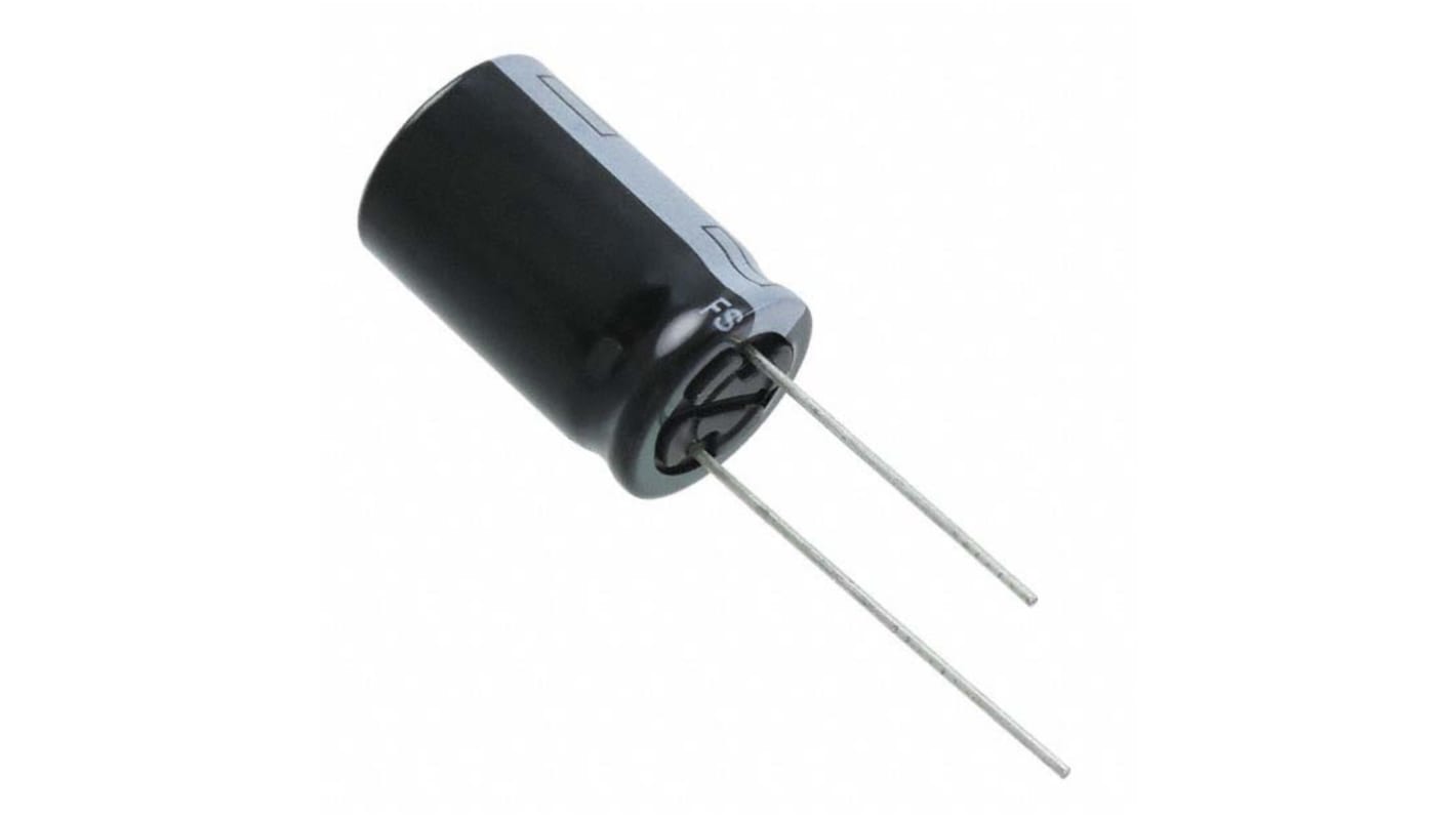 Panasonic 8200μF Aluminium Electrolytic Capacitor 10V dc, Radial, Through Hole - EEUFS1A822