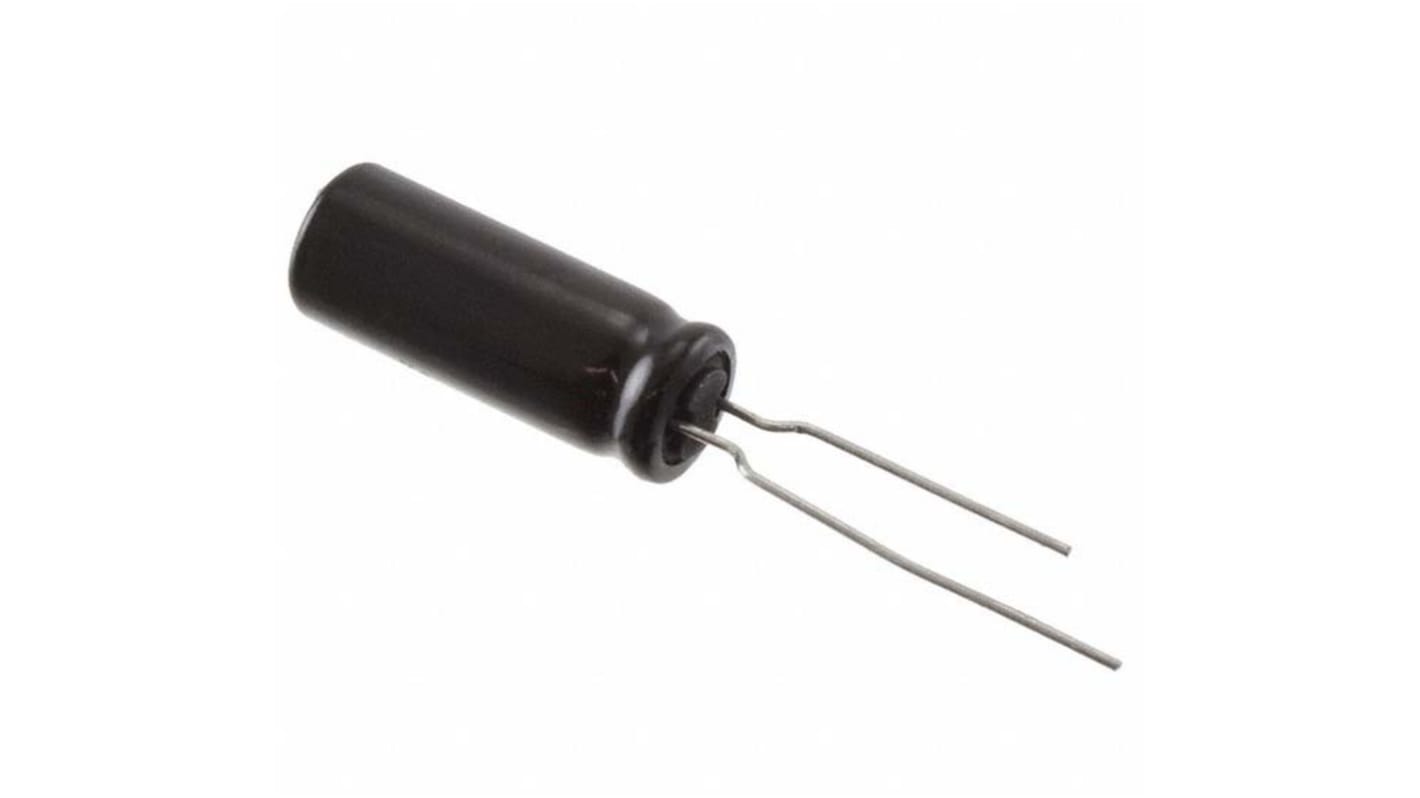 Panasonic 1200μF Aluminium Electrolytic Capacitor 16V dc, Radial, Through Hole - EEUFS1C122