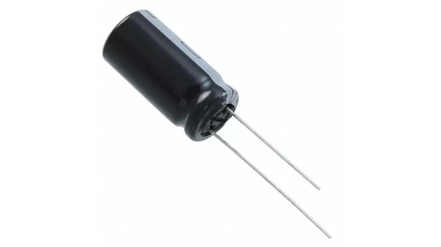 Panasonic 1500μF Aluminium Electrolytic Capacitor 35V dc, Radial, Through Hole - EEUFS1V152