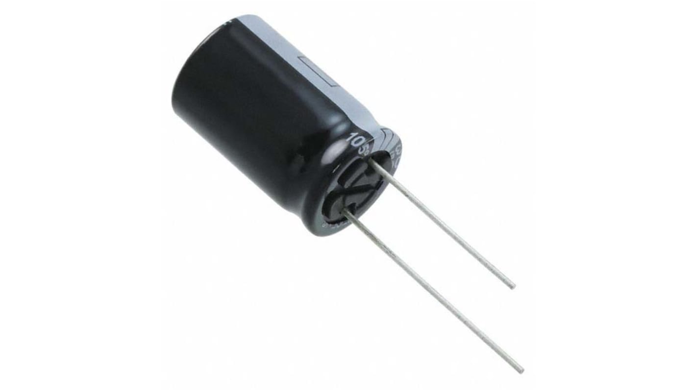 Panasonic FS, THT Aluminium-Elektrolyt Kondensator 2700μF ±20% / 35V dc, Ø 16mm x 25mm, bis 105°C