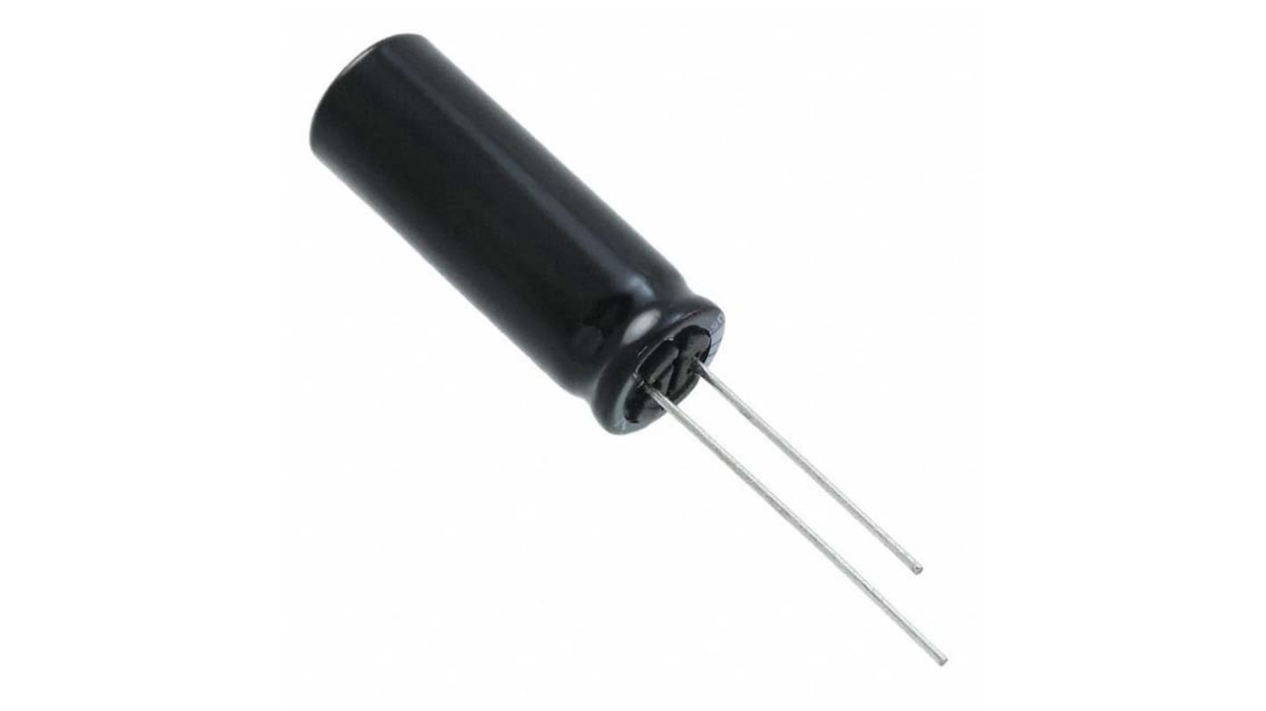 Panasonic FS, THT Aluminium-Elektrolyt Kondensator 1000μF ±20% / 50V dc, Ø 12.5mm x 35mm, bis 105°C